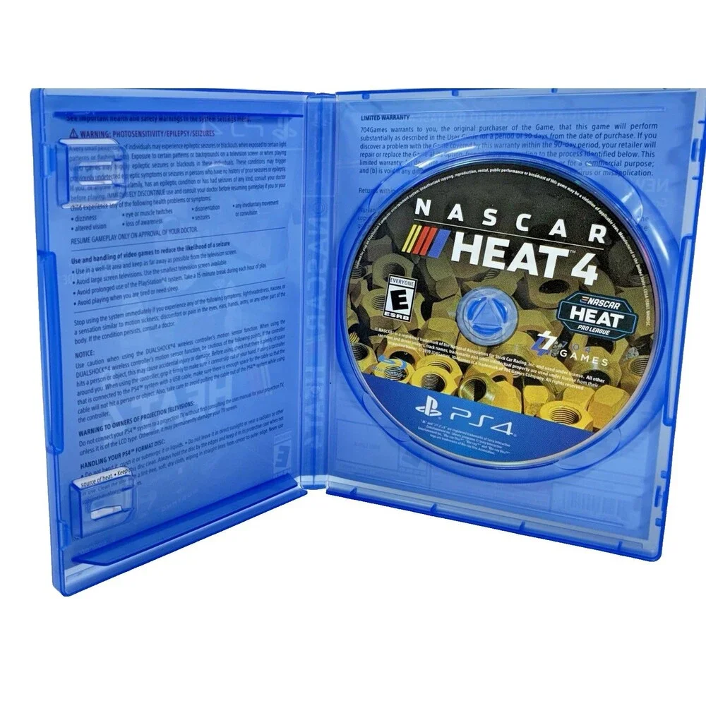 NASCAR Heat 4 Sony PlayStation 4 Tested 704 Games 2019